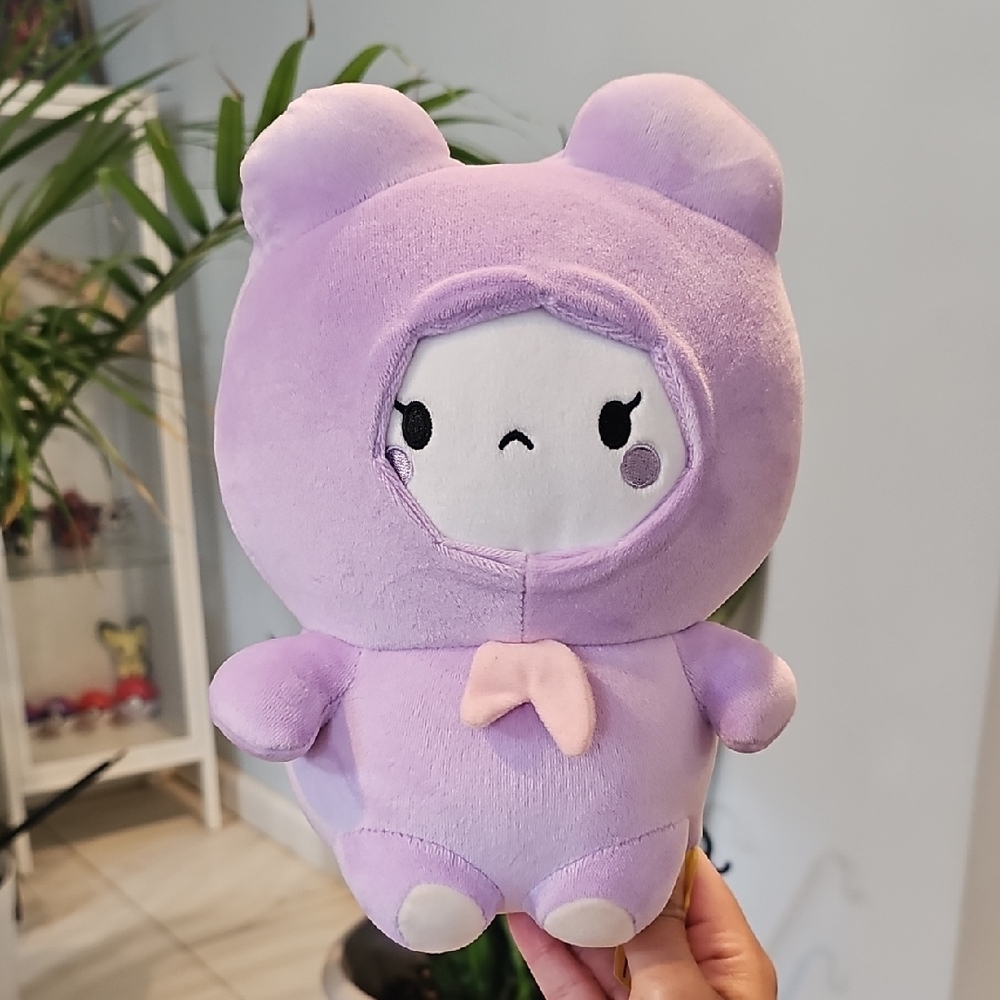 Gatcha Cute Purple Plush Doll